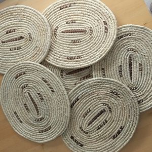 SOLD - Wicker placemats